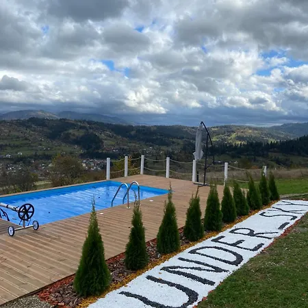 Holiday home Under Sky - з теплим басейном ,чаном-джакузі, панорамною ванною та Playstation 5